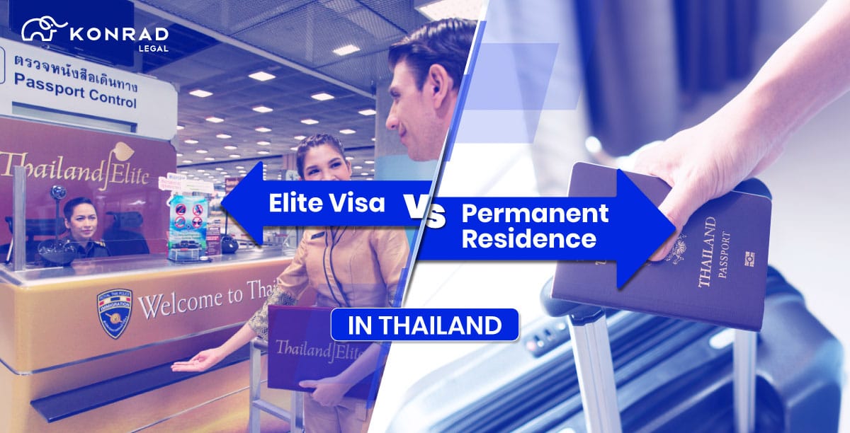 elite visa or permanent residence in thailand