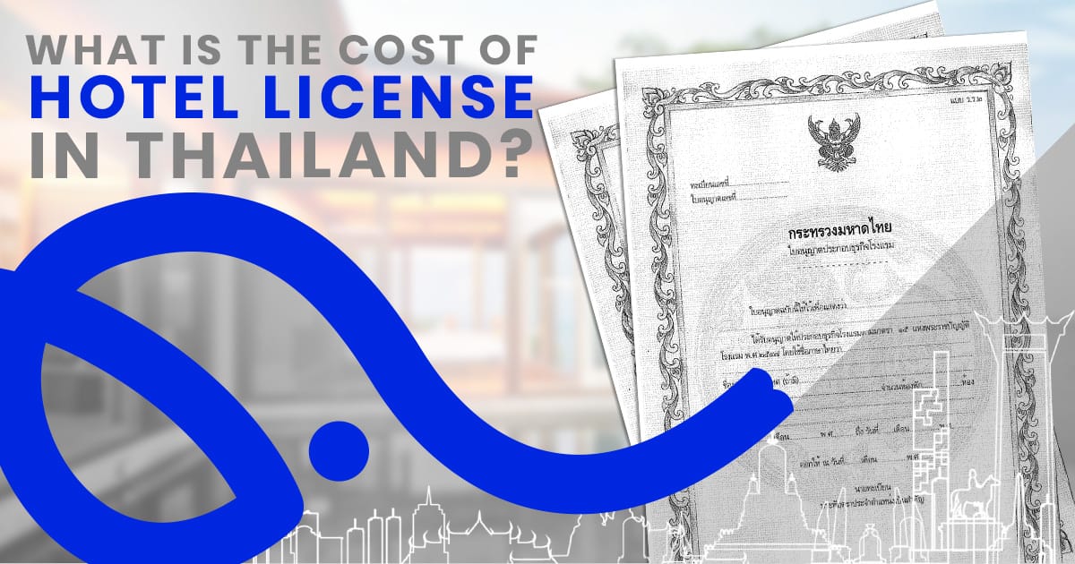 cost of hotel license in thailand